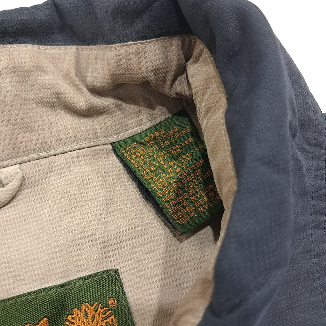 CL844 S 팀버랜드 00s 가죽풀러 네이비 블루종 자켓 아우터 상품이미지4