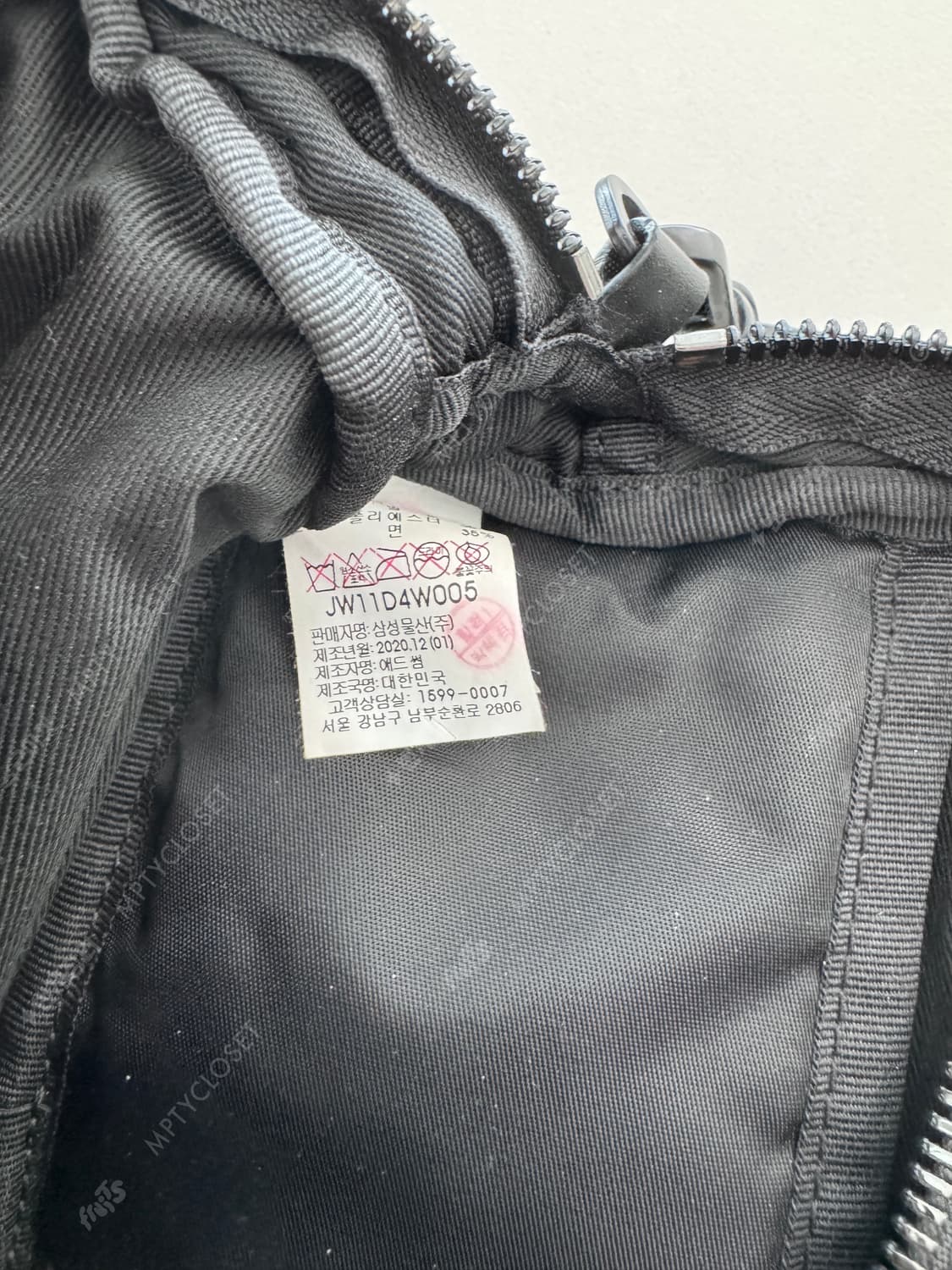 juun.j 준지 나일론 파우치백 상품이미지7