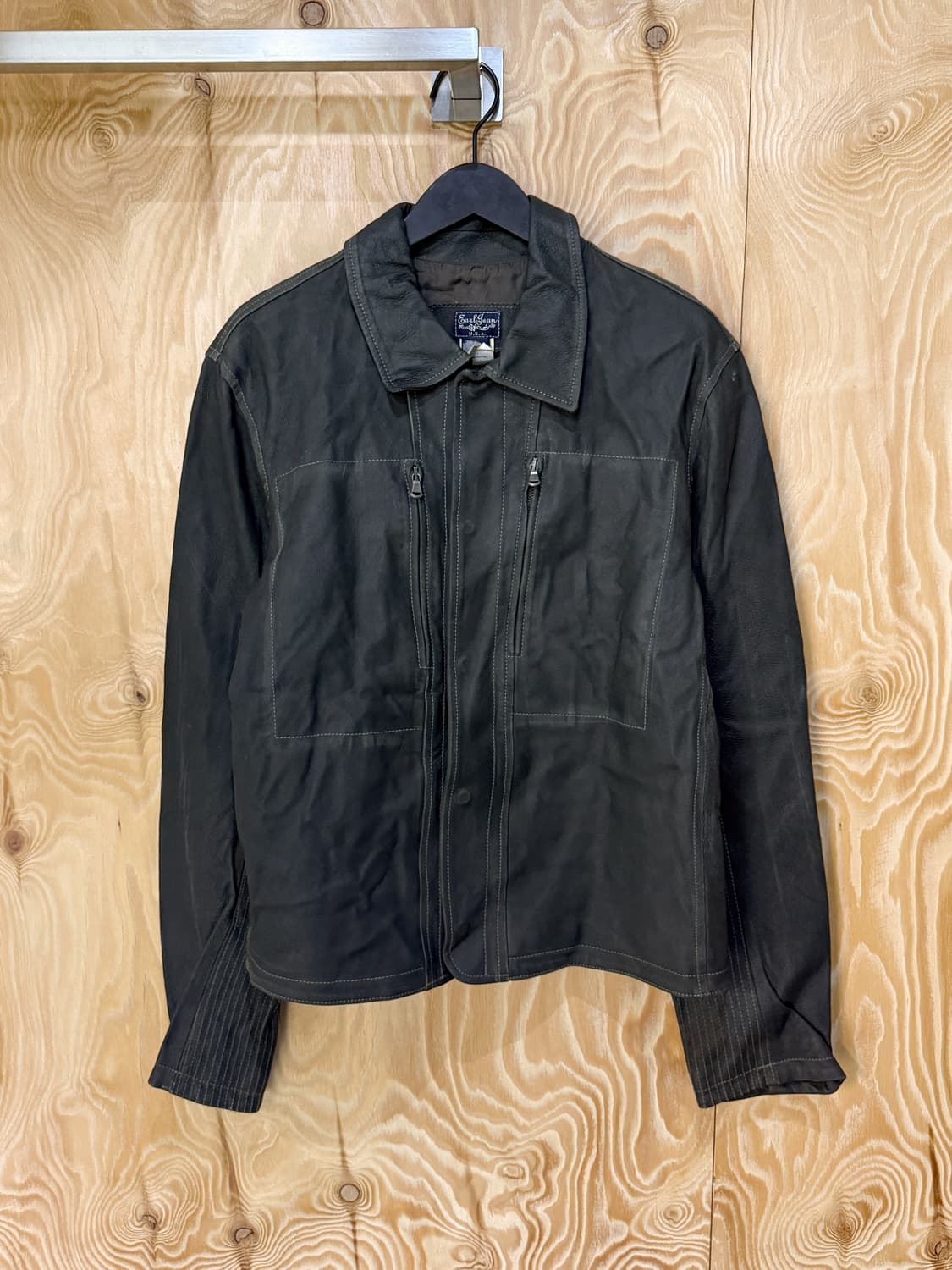 Earl Jean 이태리 램 레더 자켓 상품이미지2