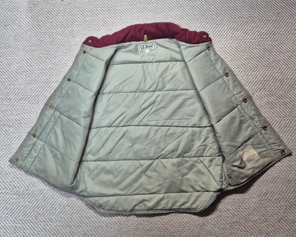 90s 엘엘빈 패딩 베스트 상품이미지2