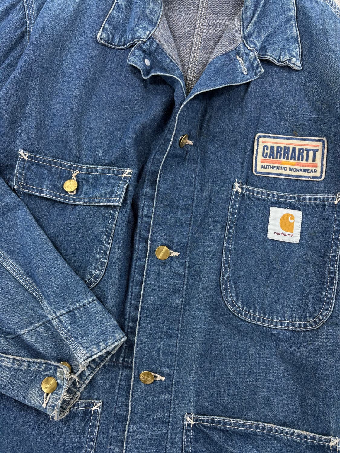 Carhartt 80~90's USA Denim Jacket    상품이미지3