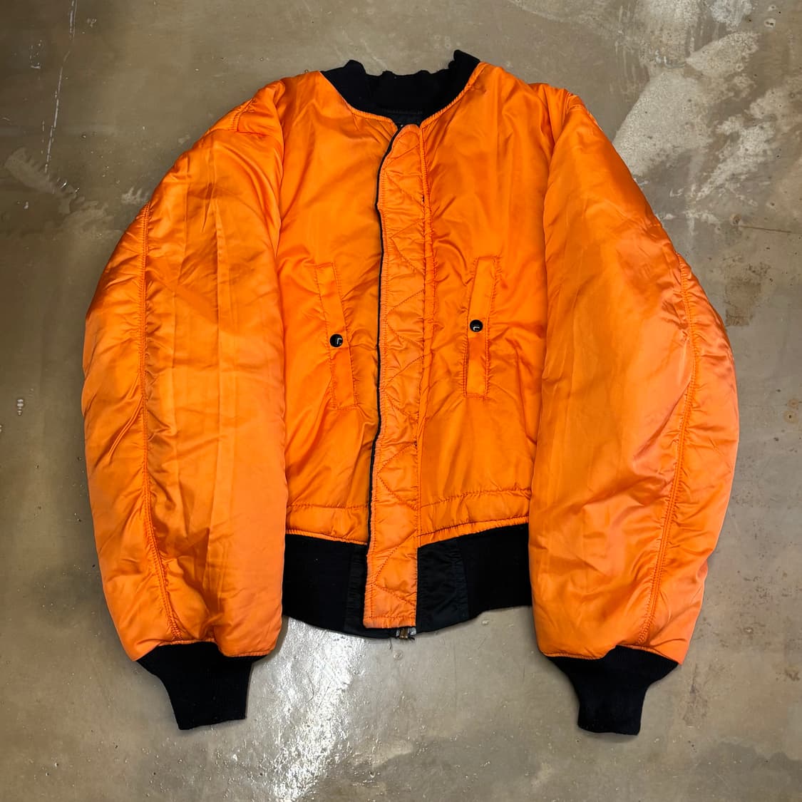 XXL 알파인더스트릿 ma-1 리버시블 자켓 상품이미지4