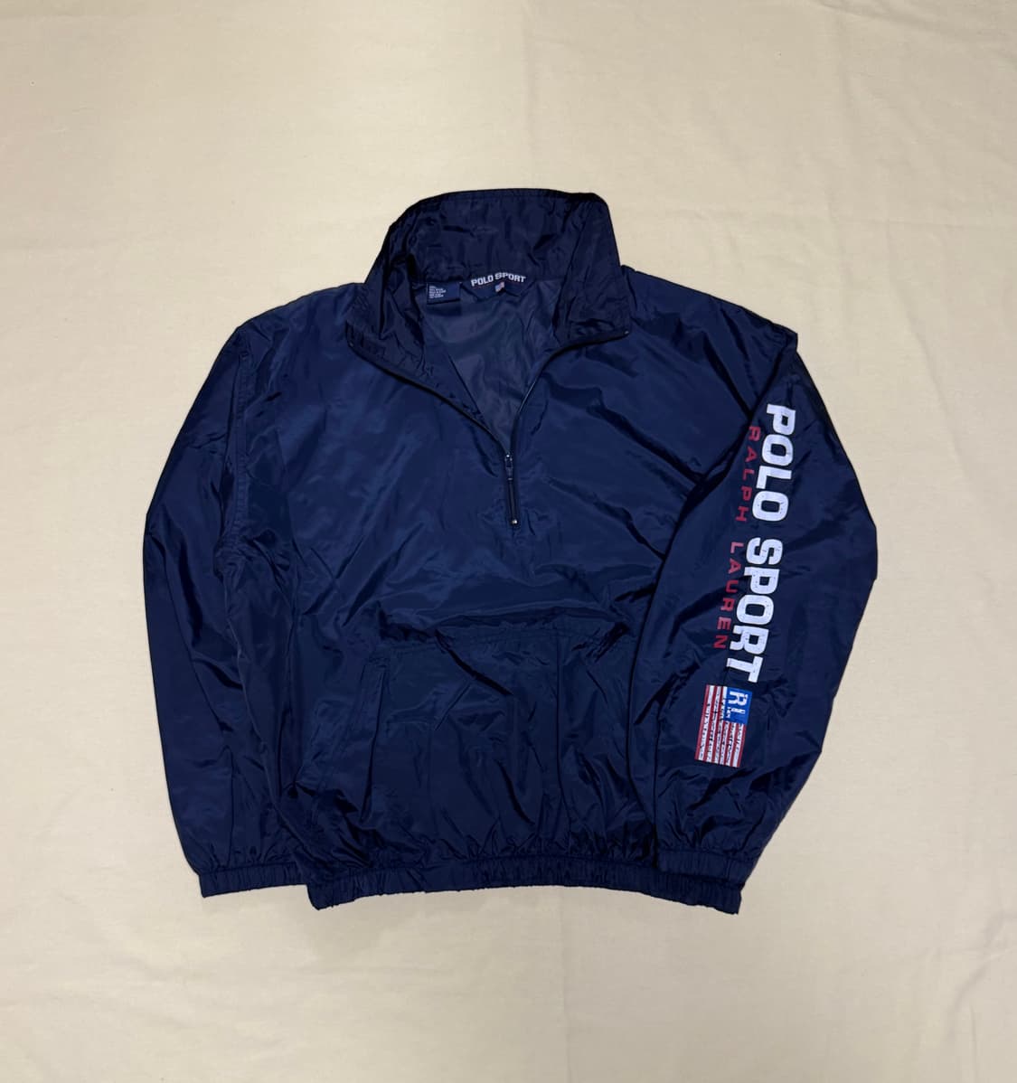 폴로 스포츠 하프집업 나일론 풀오버 90s 상품이미지3