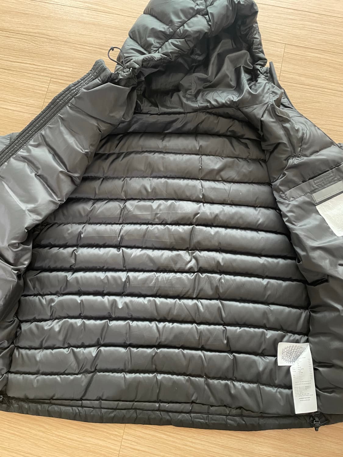 산산기어 경량패딩 서픽스 푸퍼 블랙 1사이즈 상품이미지7