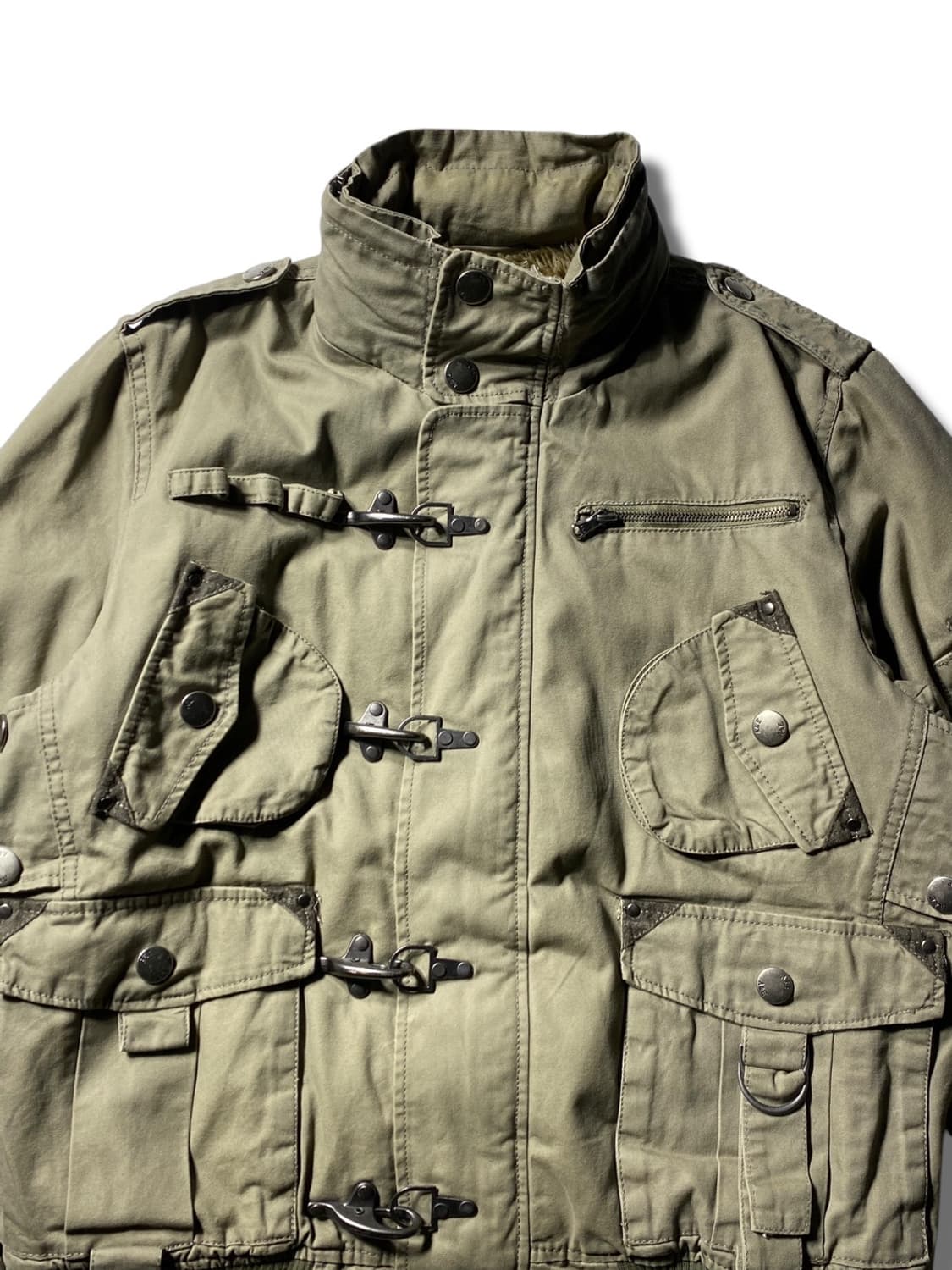 [L] Vintage A&E 빈티지 파이어맨 봄버 자켓 상품이미지2