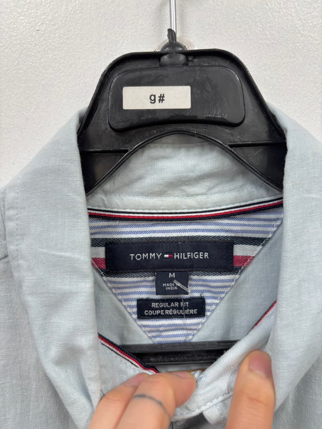 타미힐피거 린넨 긴팔셔츠 상품이미지5