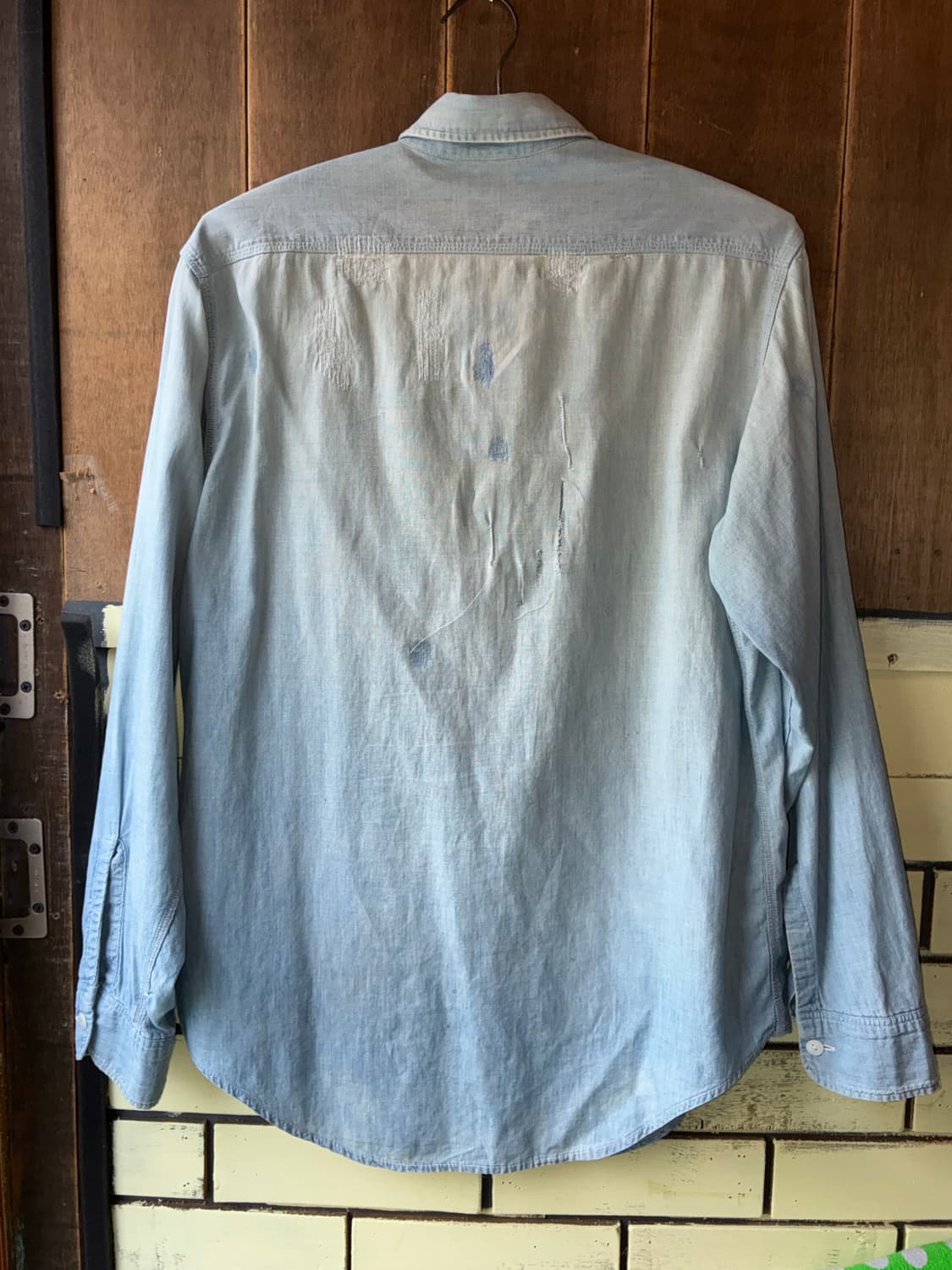 1960s Penney’s BIG MAC Chambray Shirt 상품이미지10