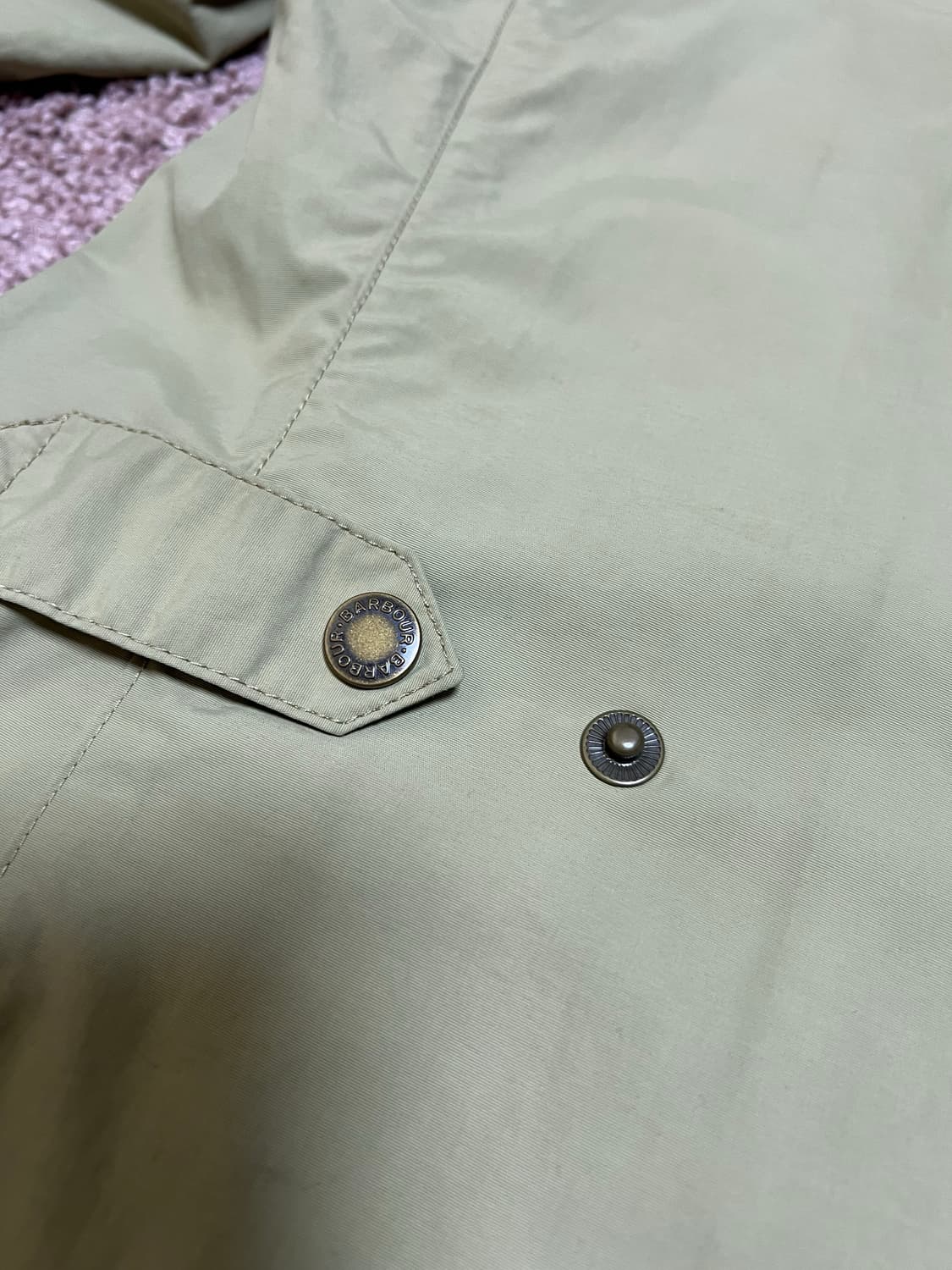 barbour 바버 드레스 타탄 나일론 코팅 자켓 상품이미지7