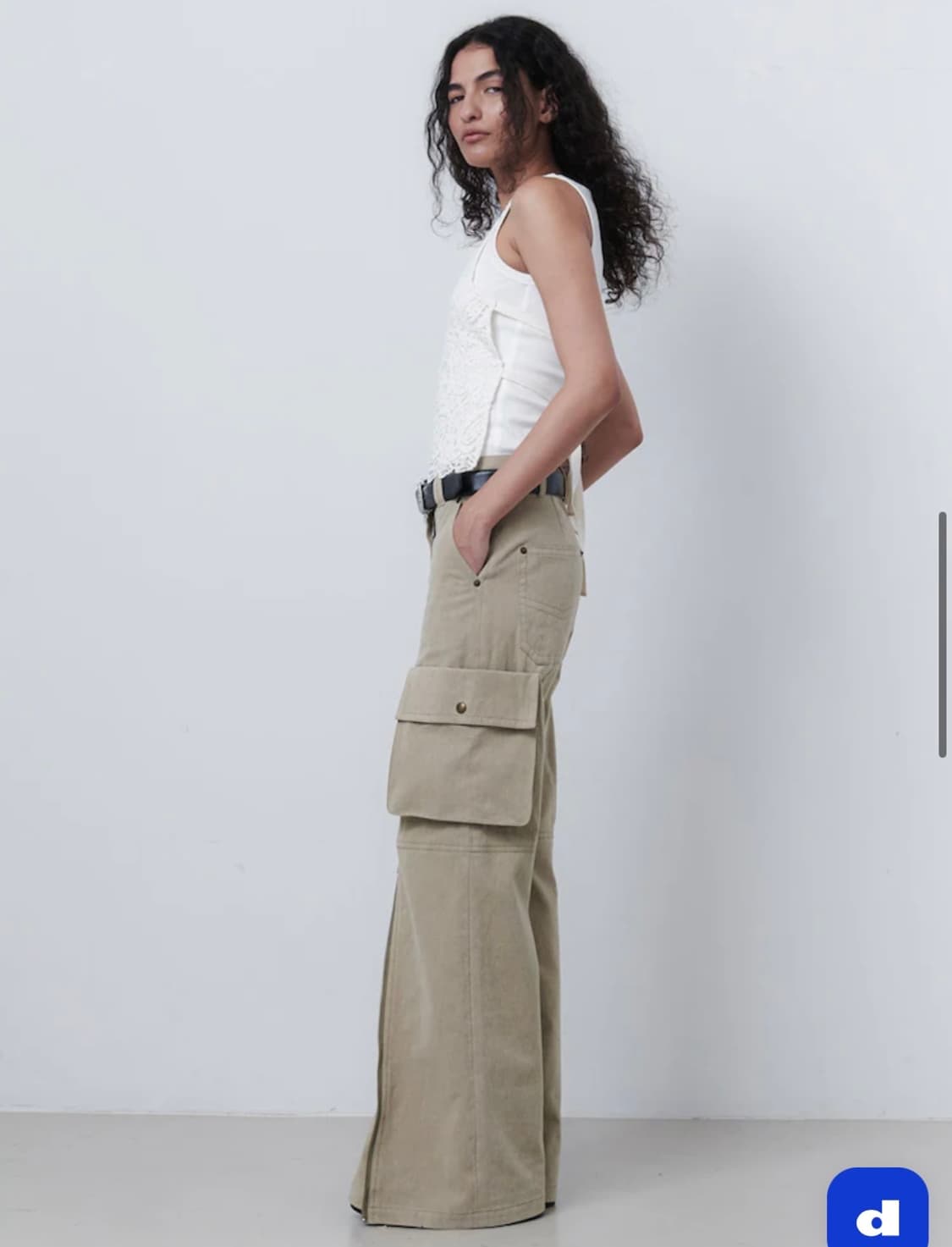 에핑글러 Epingler Cargo Zip Pants (Grain L) 상품이미지3