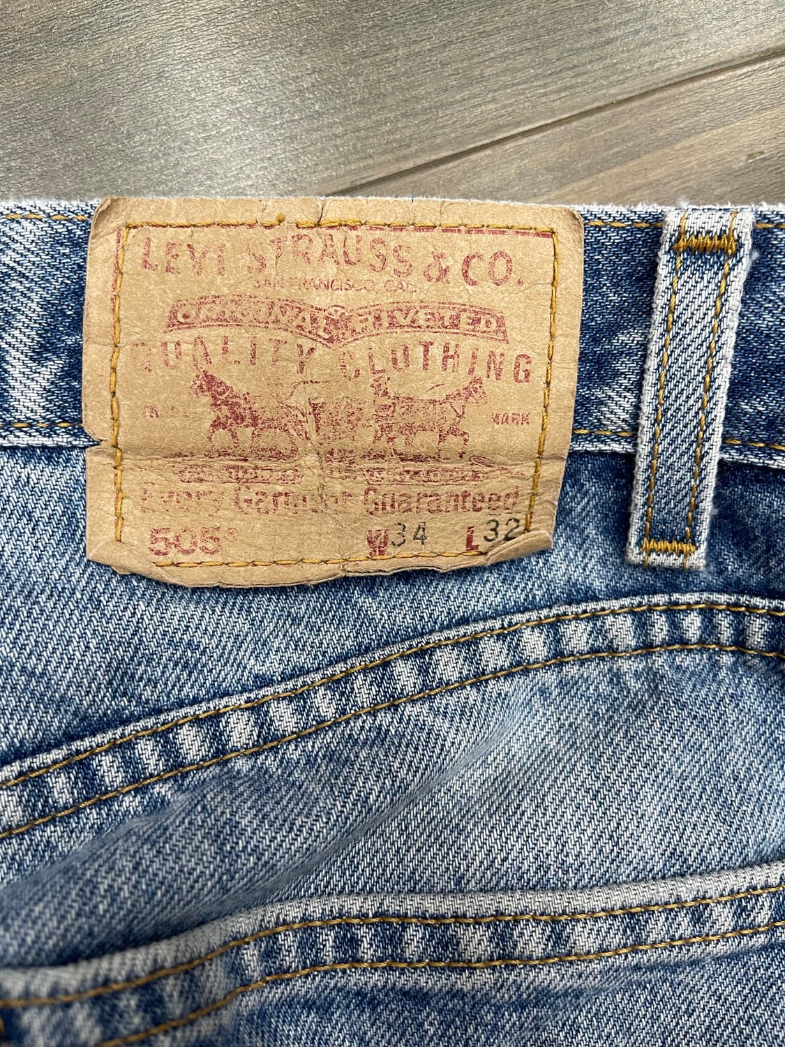 90s Levis 505  레드탭. 34 상품이미지6