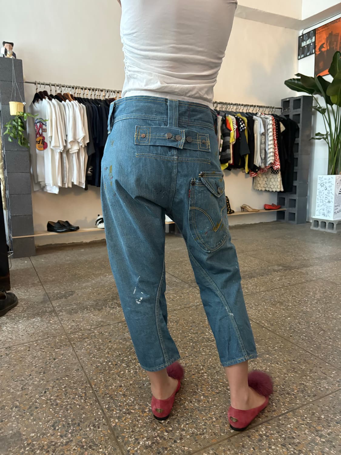 Levis 엔지니어드 진 신치백 반바지 상품이미지3