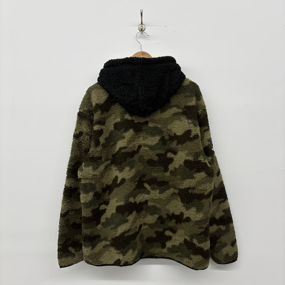 챔피온 카모 플리스 후드티 남/XL 상품이미지2