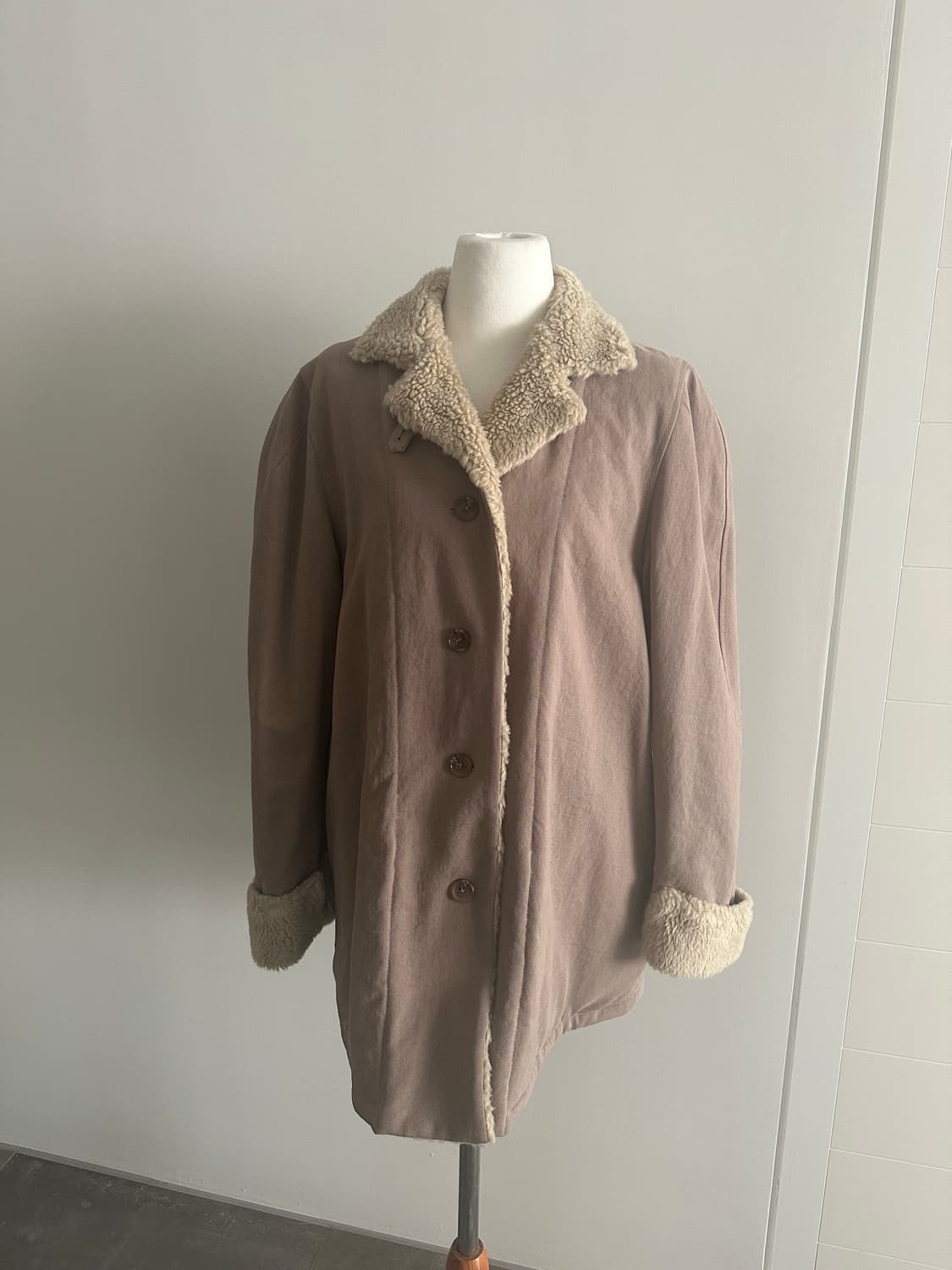 페르마타 퀼팅 에코퍼 아우터 상품이미지1