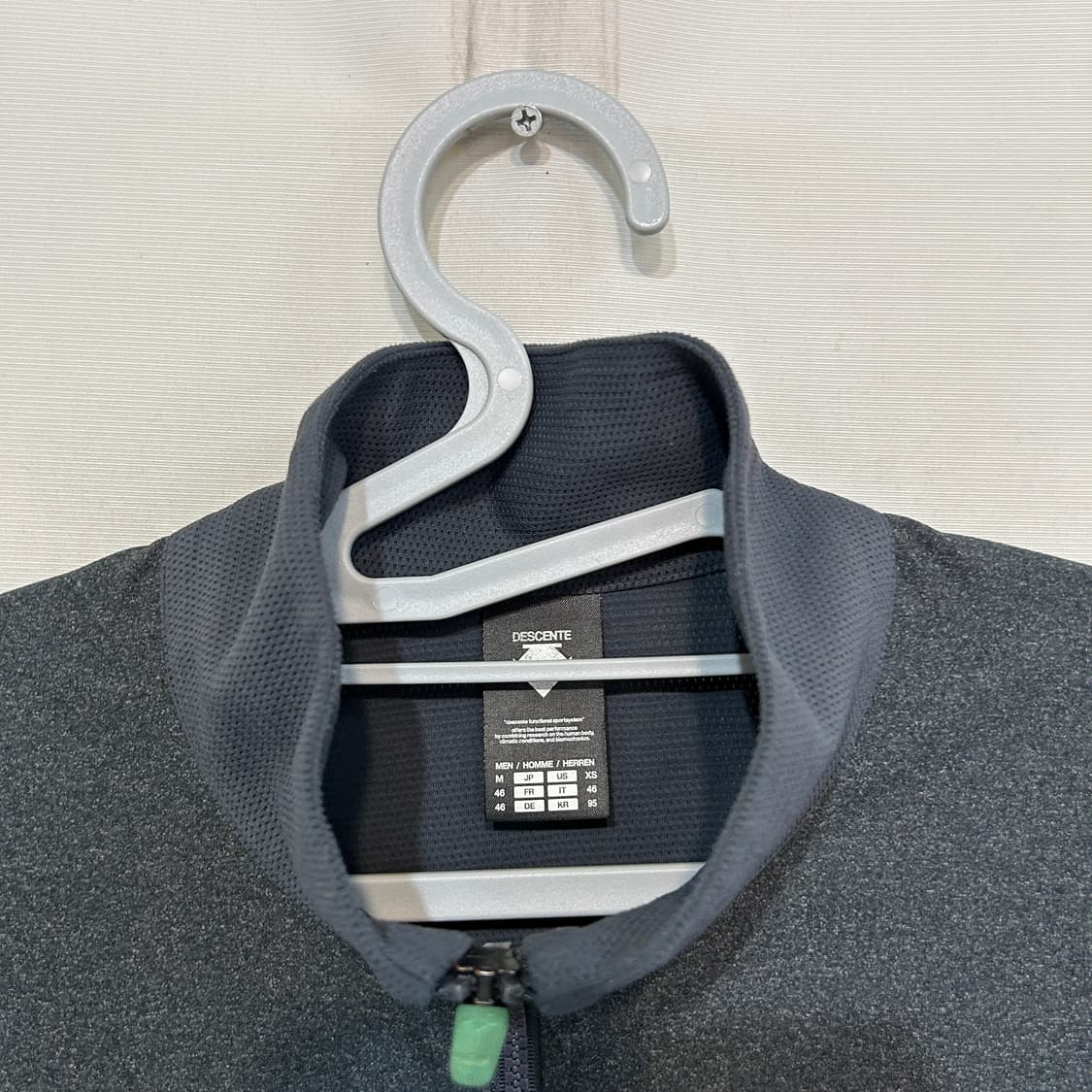 데상트 남성 집업 자켓 95  상품이미지2