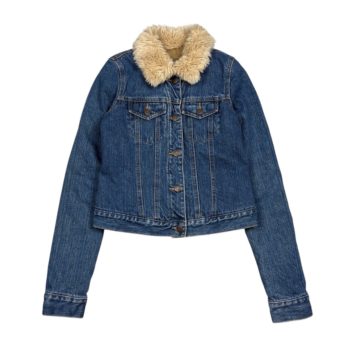 아베크롬비 데님 퍼 자켓 상품이미지1