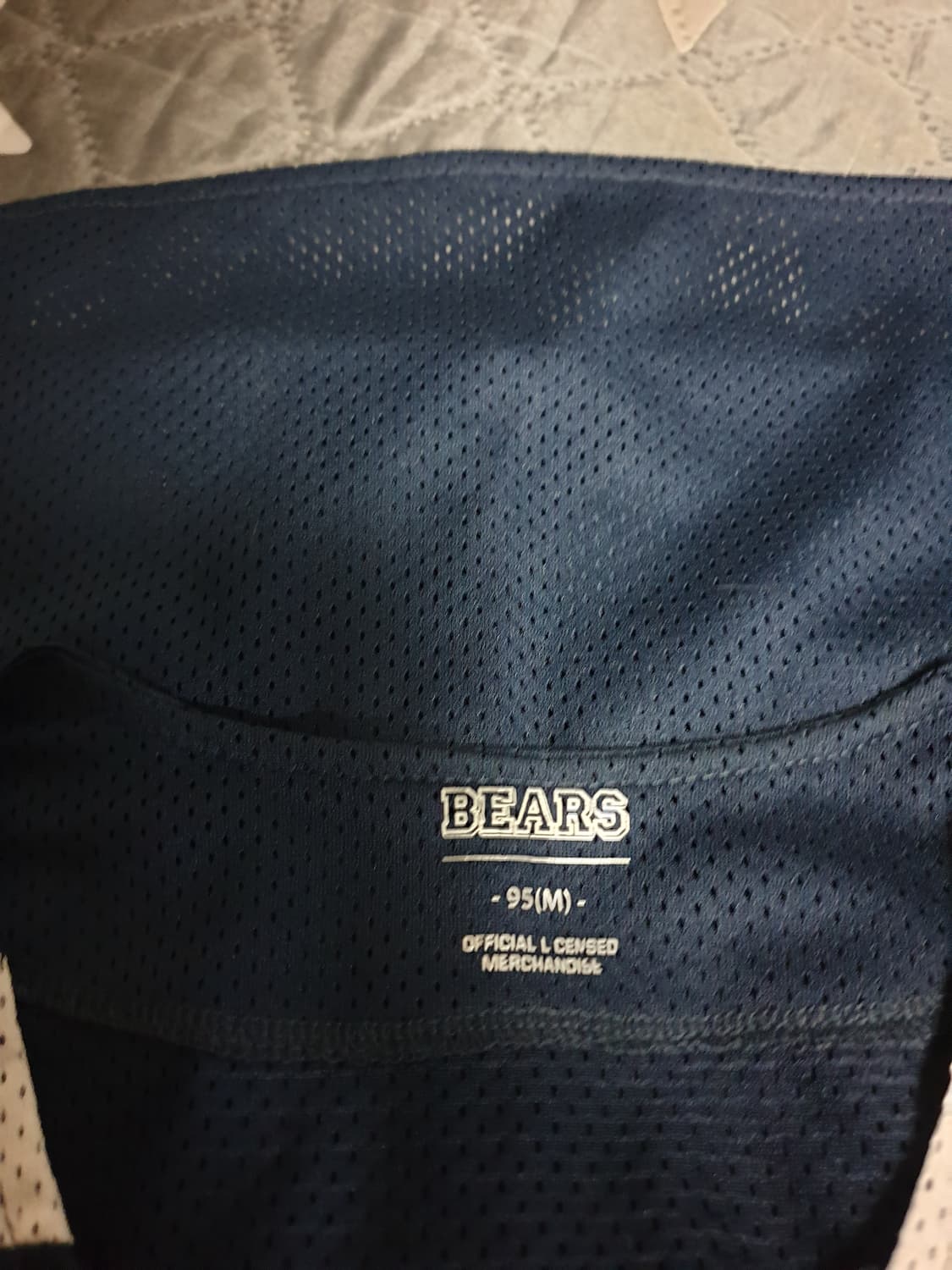 두산베어스 서울 어깨 와펜 허경민 져지 유니폼 네이비 (M) 상품이미지5