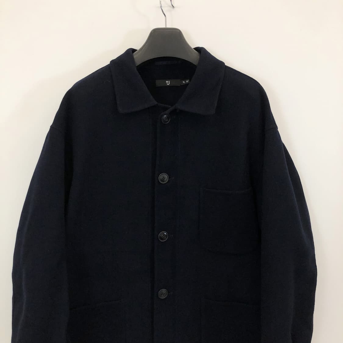 유니클로 질샌더 울 오버셔츠자켓 XL  상품이미지3