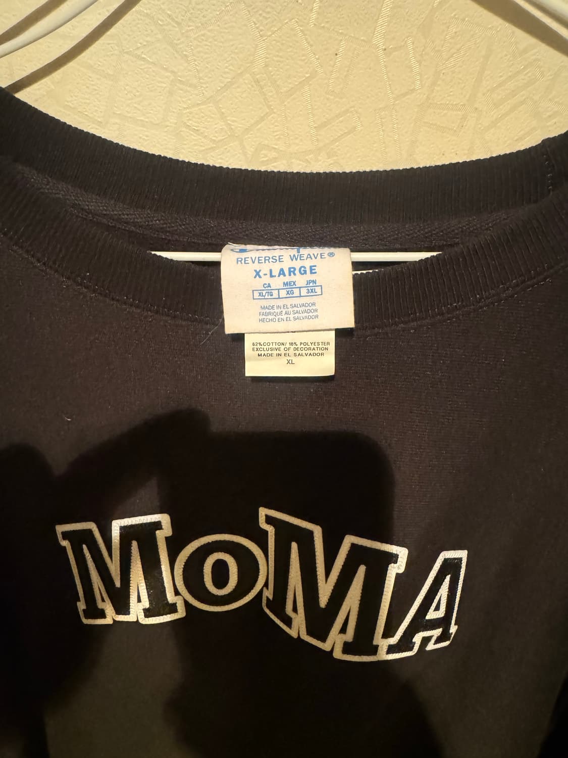 MoMA 로고 크루넥 XL 상품이미지1