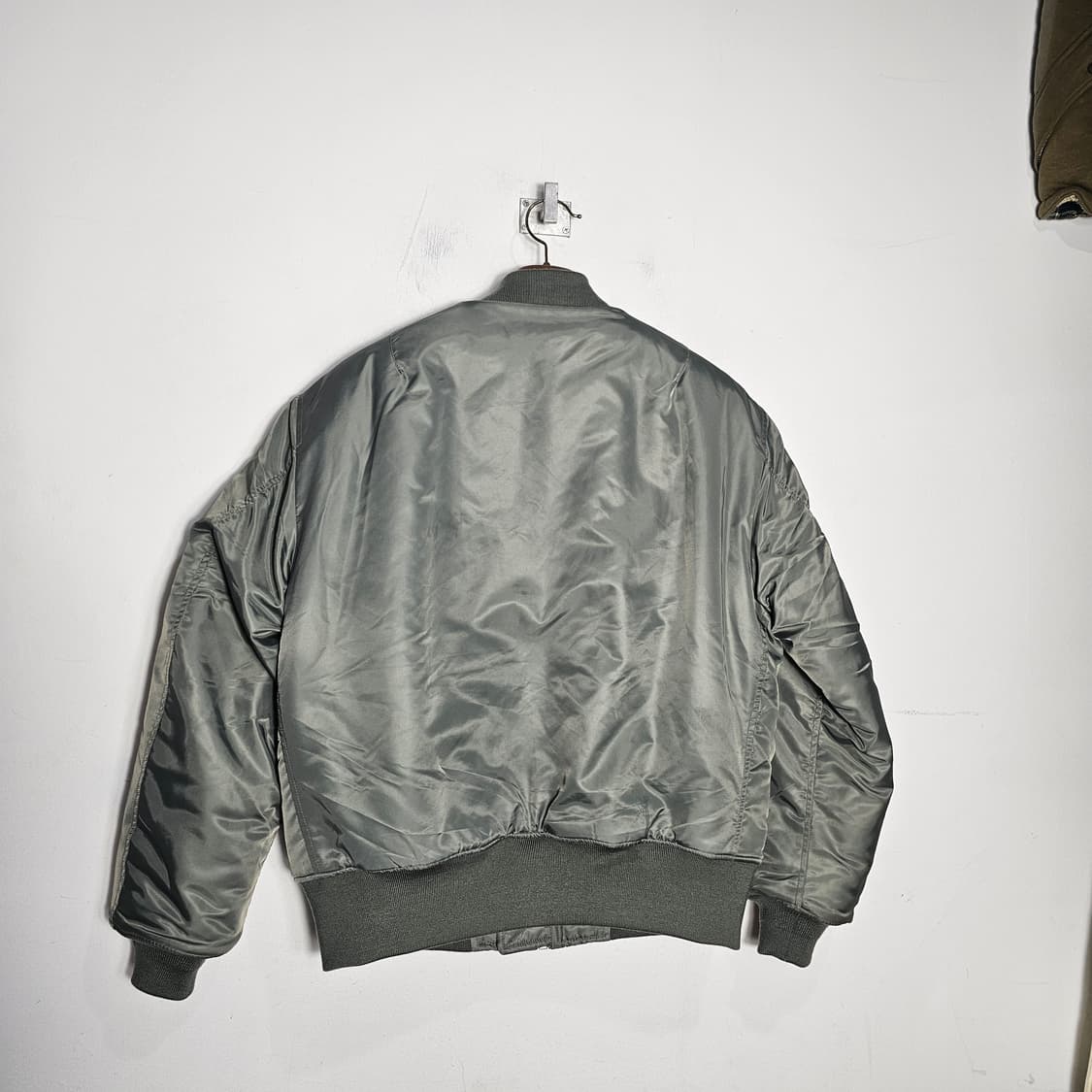 L 아웃스탠딩 10주년 ma1 자켓 울파일 상품이미지6