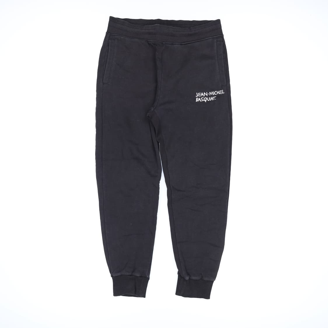 [80] 장미쉘 블랙 트레이닝바지 기모 조거팬츠 0119H2 상품이미지1