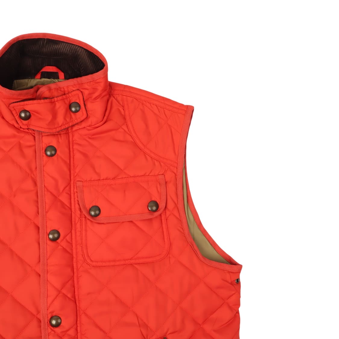 폴로 랄프로렌 오렌지 코듀로이 퀄팅 베스트 상품이미지3