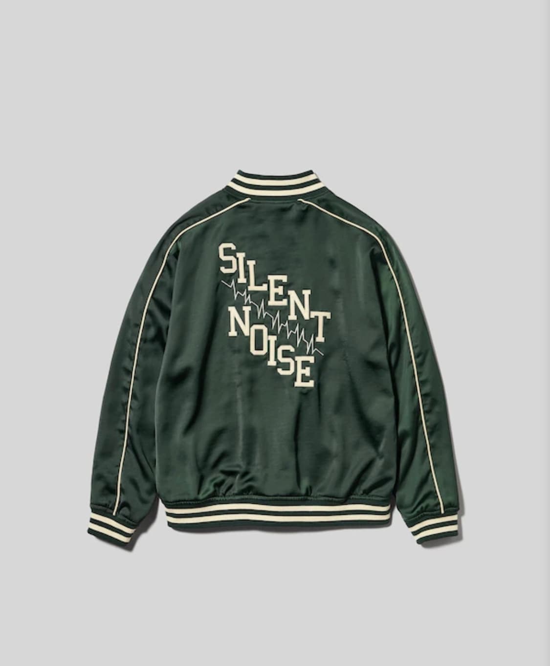 [3XL/다크그린] GU 언더커버 새틴 리브 블루종 상품이미지2