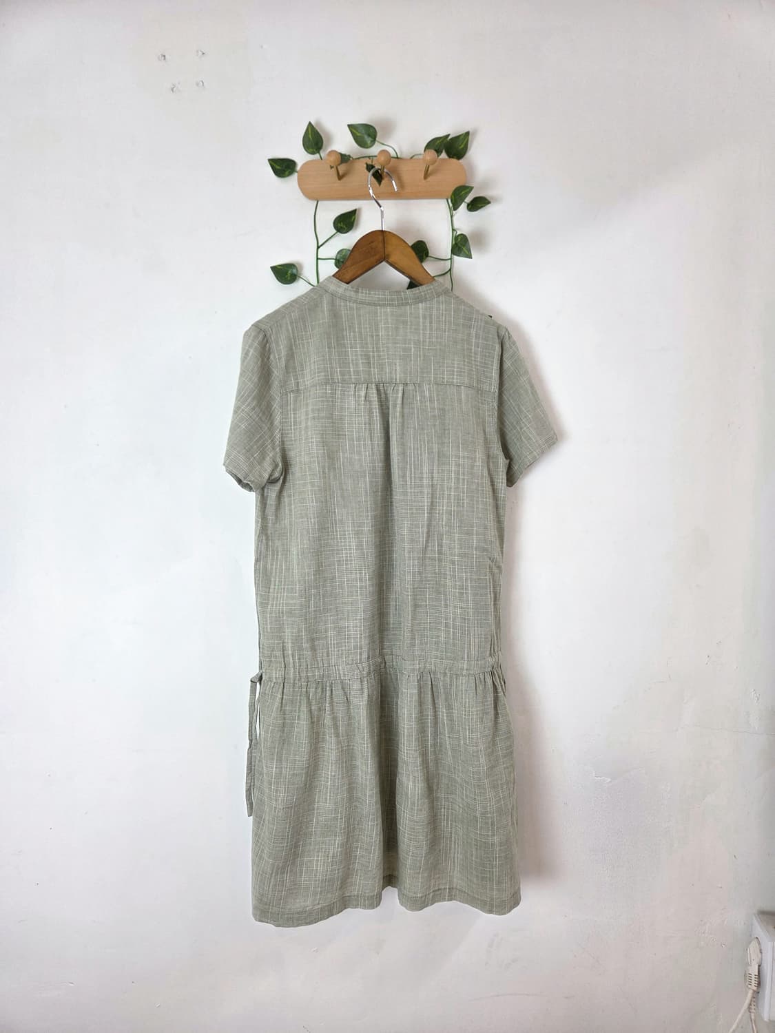 뮤트 그린 모리 원피스 상품이미지4