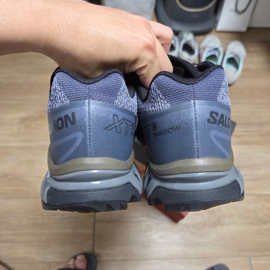 260 살로몬 XT-6 쉐도우 블루 나이트 그리자이유 / 운동화 xt6  상품이미지8