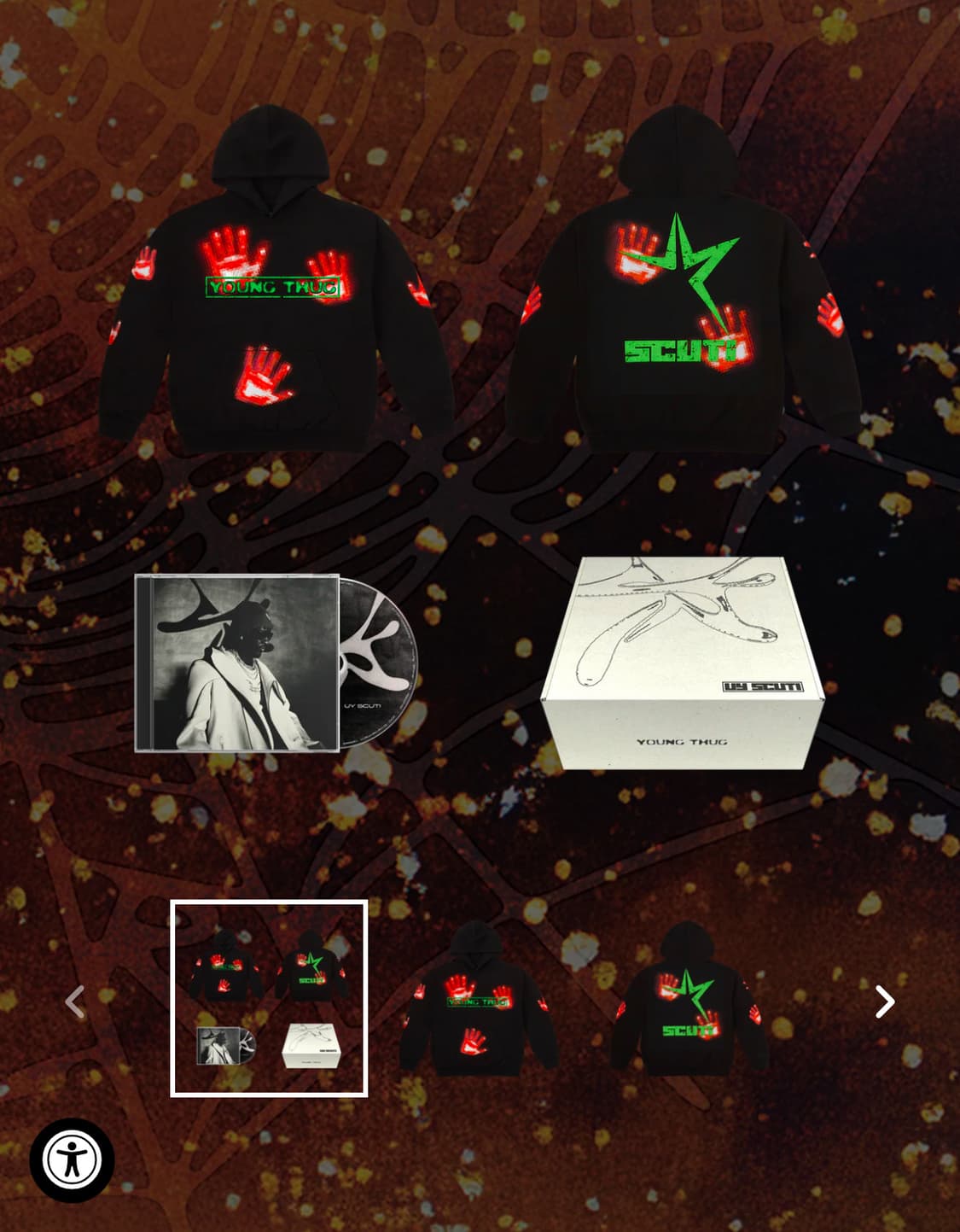 영떡 한정판 후드티 상품이미지1