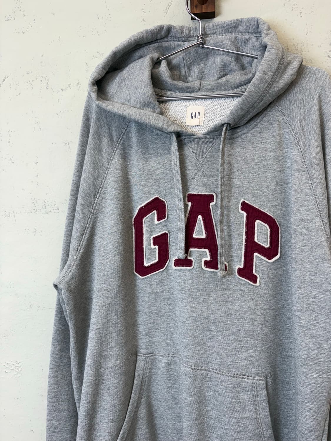 GAP 갭 로고 후드티 그레이 상품이미지4