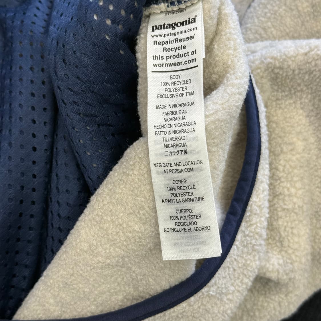 Patagonia 신칠라 플리스 집업 상품이미지4