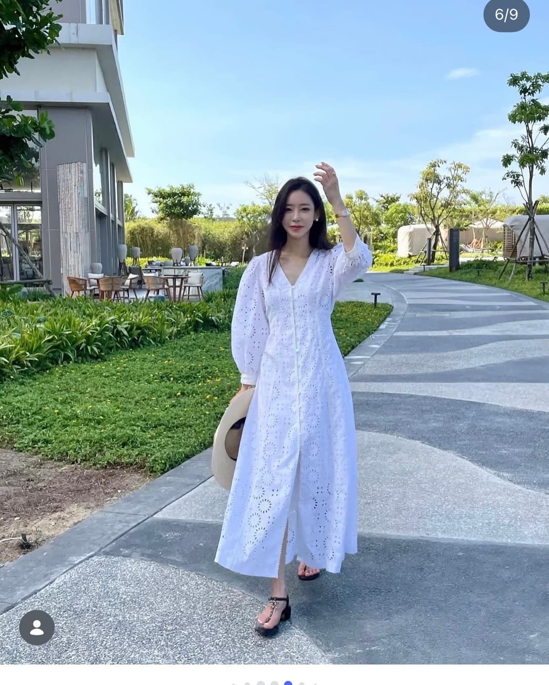 Cecile Punching Lace Dress 상품이미지4