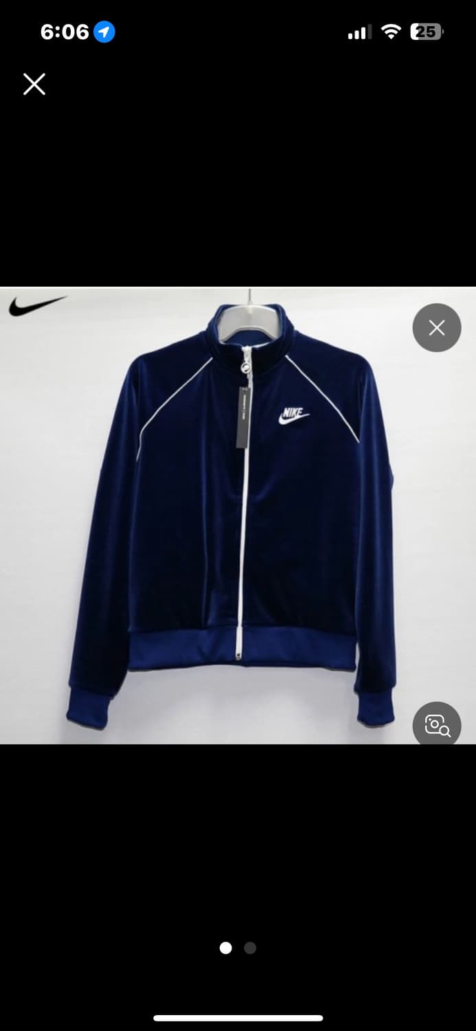 나이키 벨벳 트랙 트레이닝 여성 자켓 상품이미지1