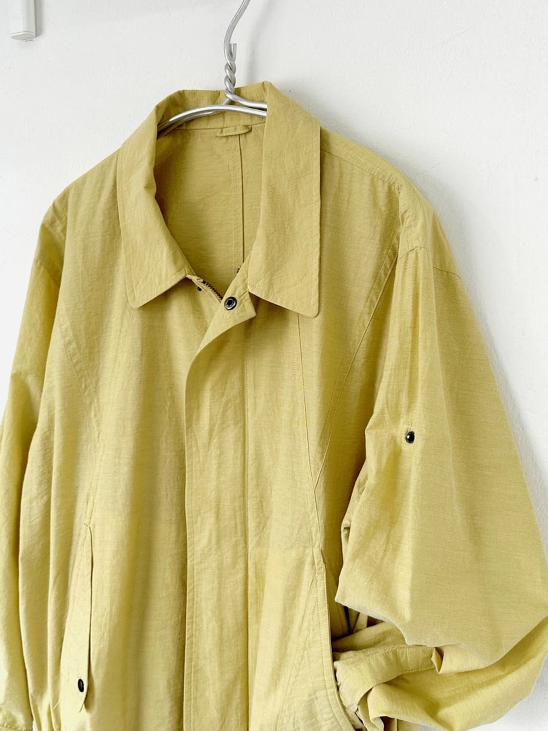 Nylon blended swing top parka 상품이미지5