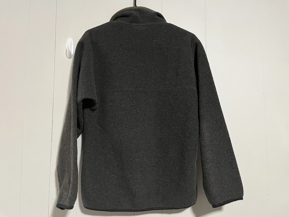 90s 파타고니아 신칠라 스냅-T 그레이/올리브 멕시코 상품이미지5