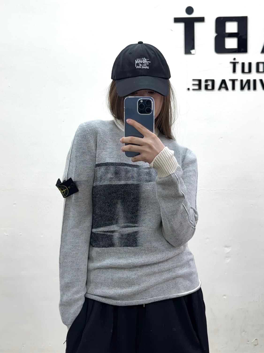 정품 스톤아일랜드 니트S 상품이미지2