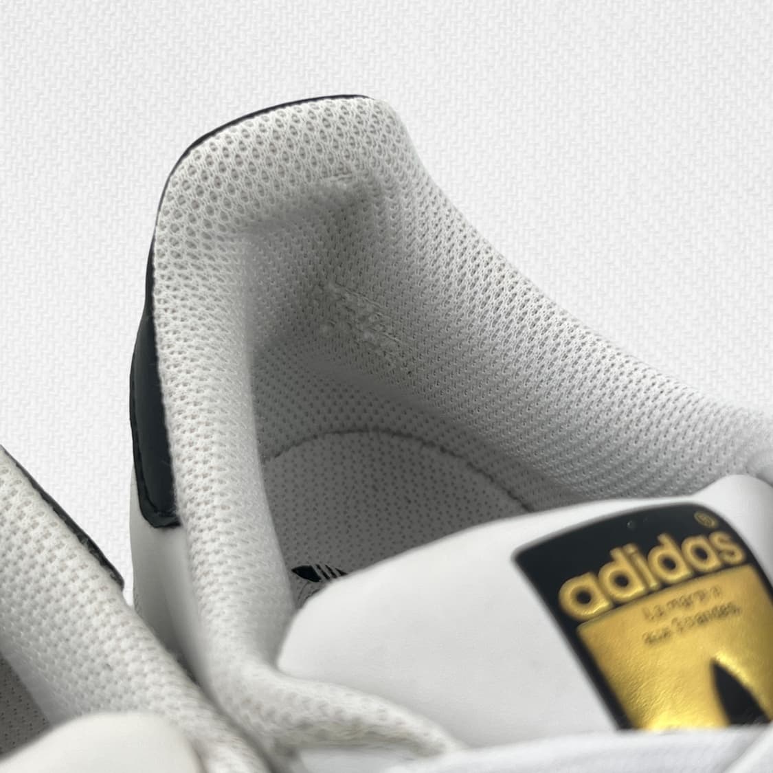 260 아디다스 슈퍼스타 파운데이션 화이트 블랙 상품이미지7