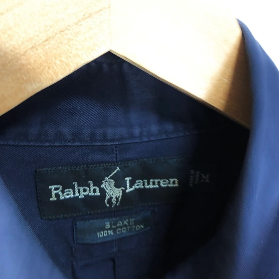 폴로 정품 솔리드 셔츠 네이비 상품이미지4