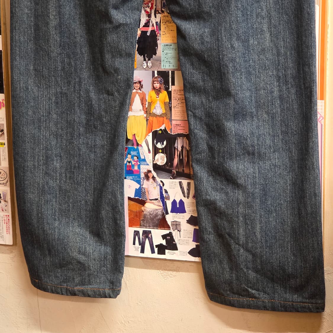 리바이스 505 워싱 데님 팬츠 상품이미지5