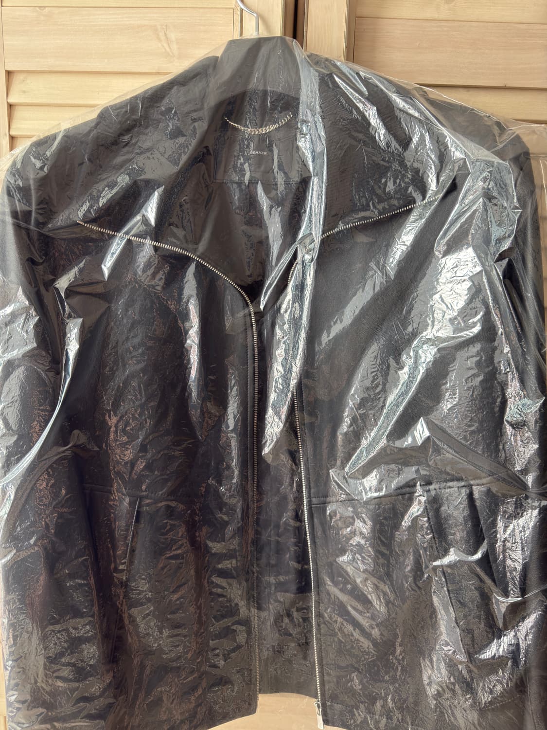 비이커 가죽 자켓 상품이미지1