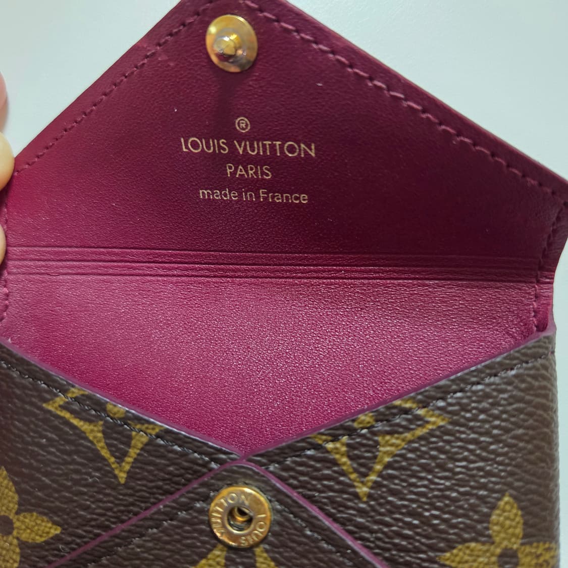 정품 루이비통 키리가미 소 카드지갑 상품이미지3