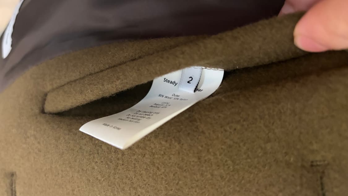 스테디에브리웨어 올리브 하프코트2 상품이미지4