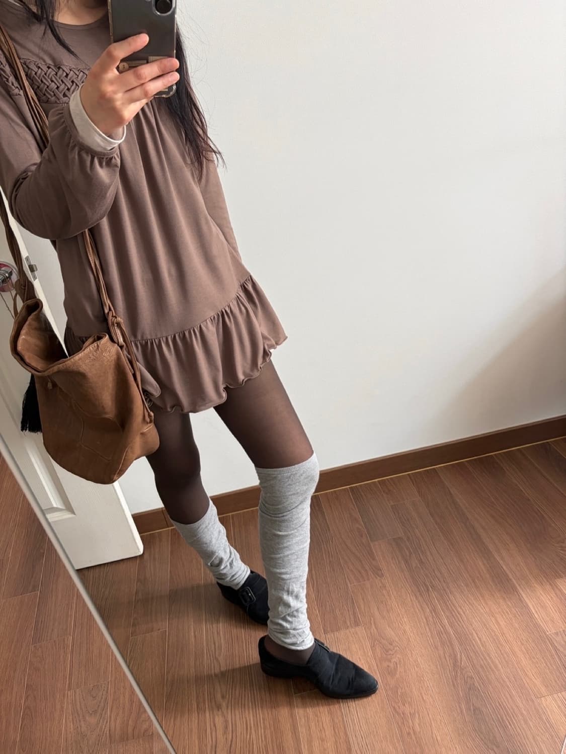 ruffle woven dress 상품이미지2