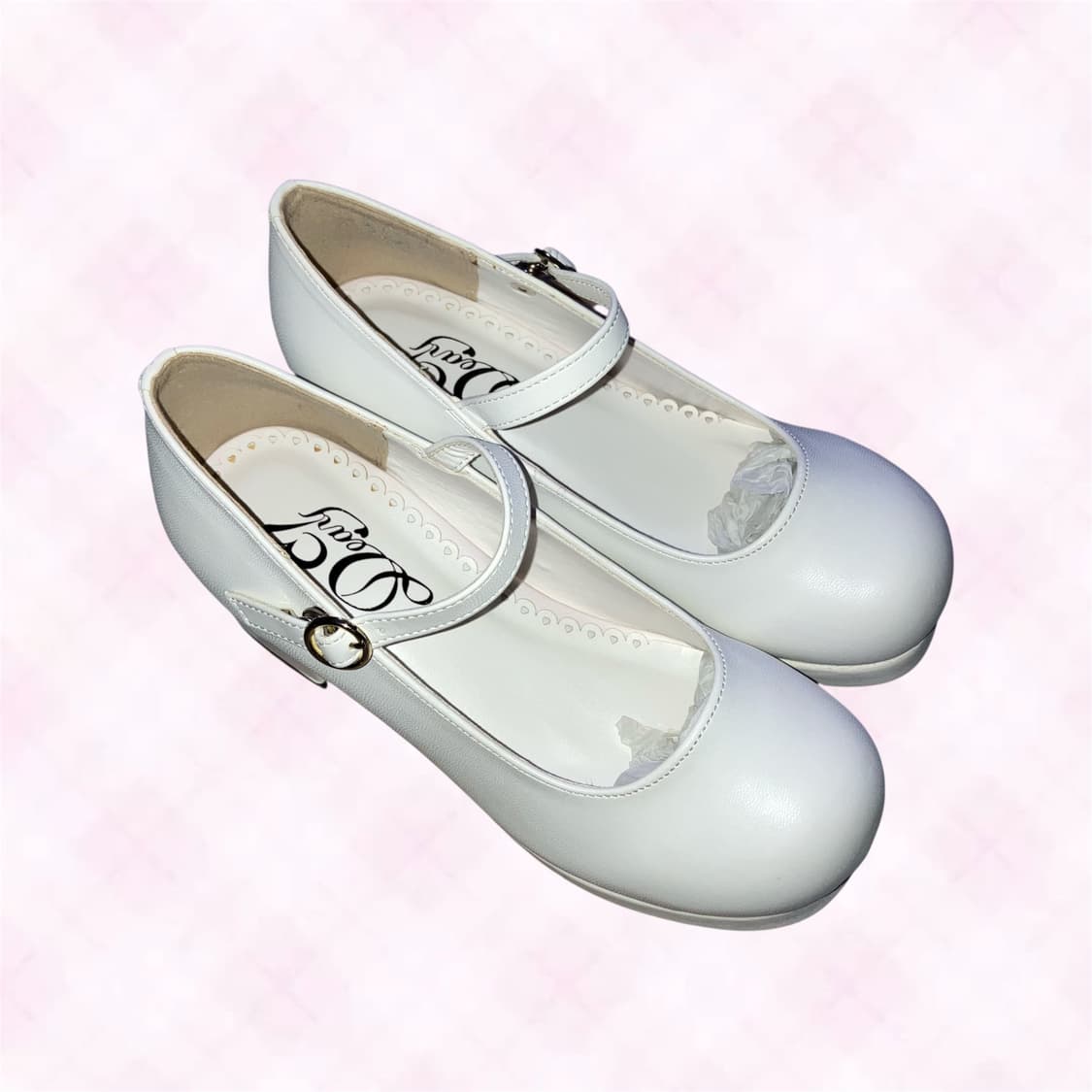 DearMyLove 디마럽 유메텐보 화이트 구두 갸루 히메갸루 일브 상품이미지1