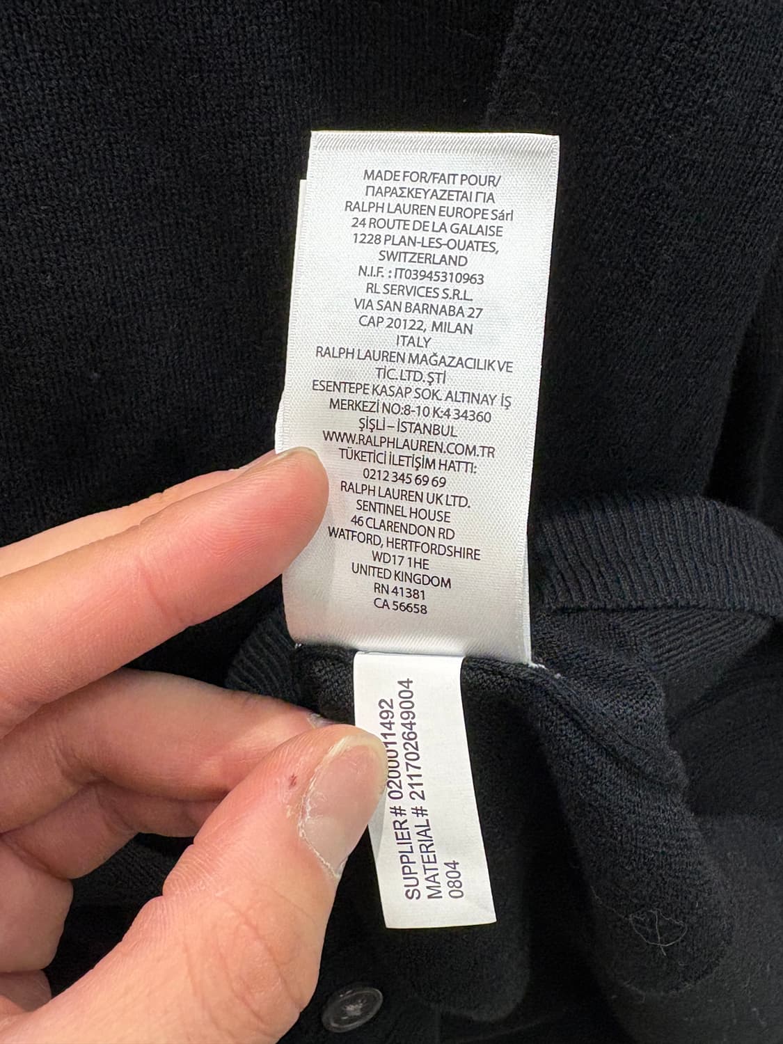 폴로 랄프로렌 피마코튼 가디건 상품이미지10