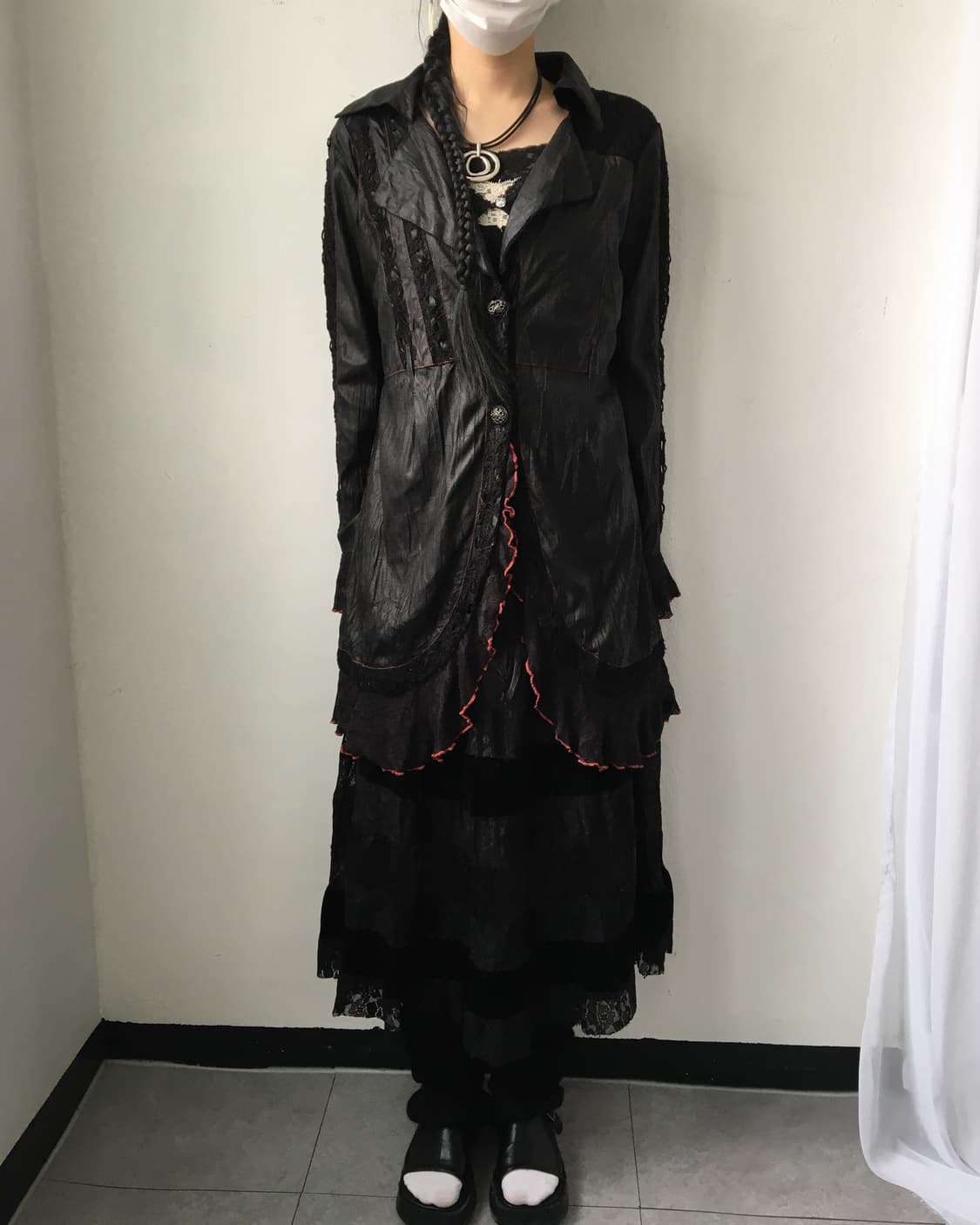 Lace layered jacket 상품이미지7