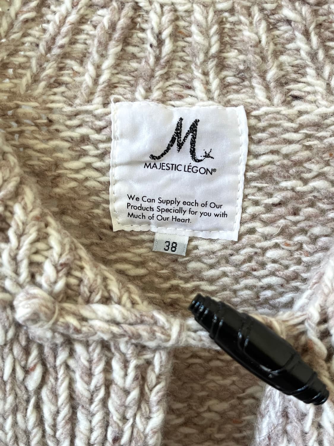 MAJESTIC LEGON 프린지 더블 코트 상품이미지4