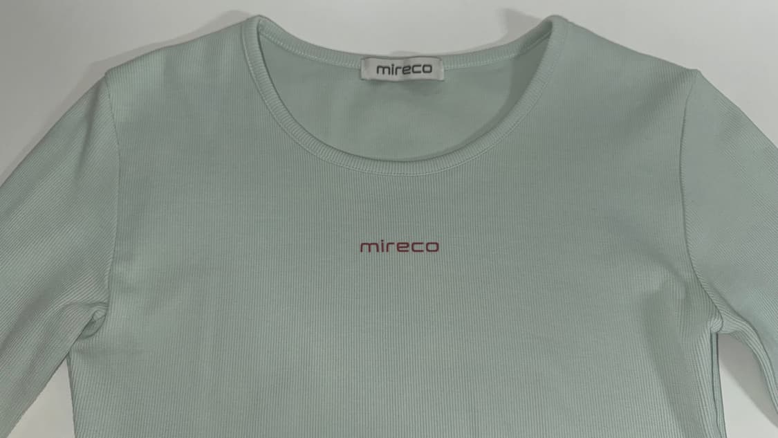 MINI LOGO T-SHIRT MINT 상품이미지2