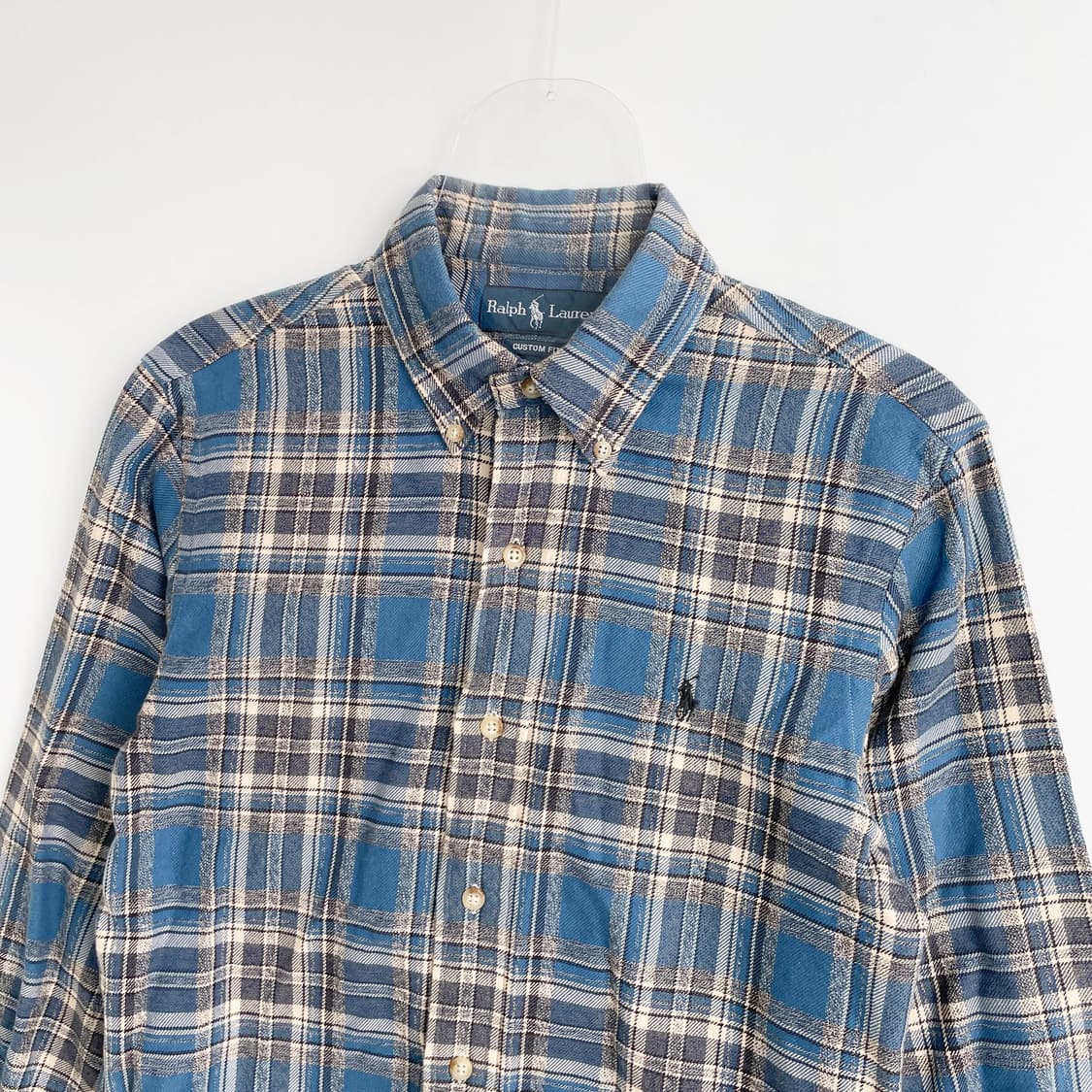 F2 폴로랄프로렌 체크 플란넬 셔츠 S사이즈 상품이미지2