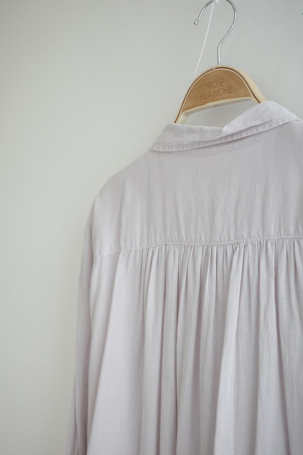 studio CLIP
• 연한 보라그레이 아사코튼 셔츠 롱원피스 상품이미지8